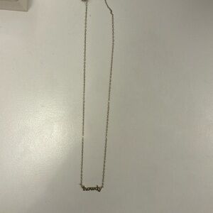 Altar’d state howdy necklace